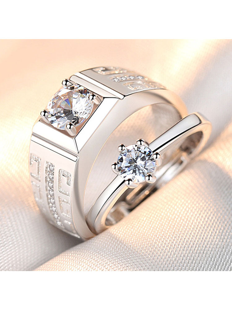 Anillos Lisos Pareja Minimalista