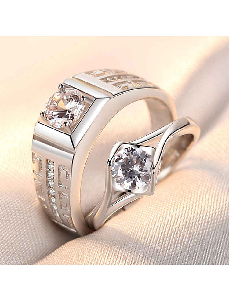 Anillos Lisos Pareja Minimalista