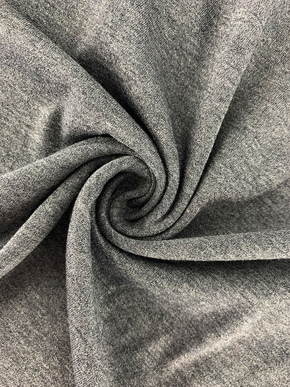 Conjunto de falda con bolsillo y top con nudo torcido y botones de talla grande de 2 piezas 